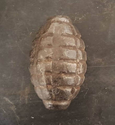 F - ARMI DISATTIVATE -  - REI  BOMBA A MANO S.I.P.E.  1^ GM. (2)