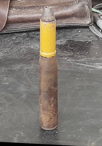 F - ARMI DISATTIVATE -  - WH   PROIETTILE  MG.131 20 x 80 mm.