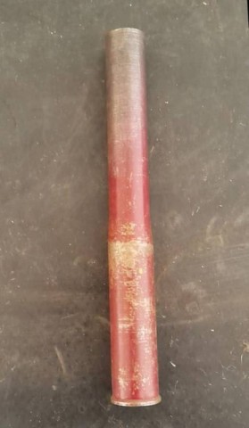 F - ARMI DISATTIVATE -  - POL   RAZZO Illuminante con Paracadute  (mancante) x Lanciarazzi.  1918-39.	