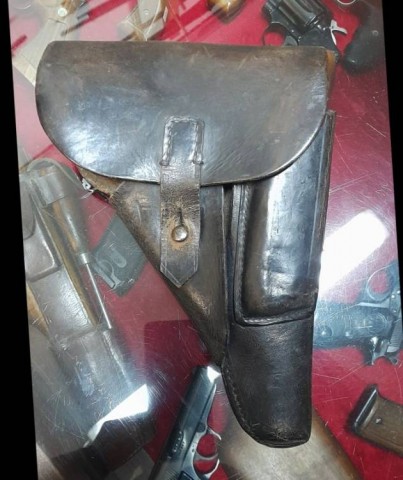 I - MILITARIA STORICA -  - SS    FONDINA   WALTHER P.38  Punzoni Totenkopf.