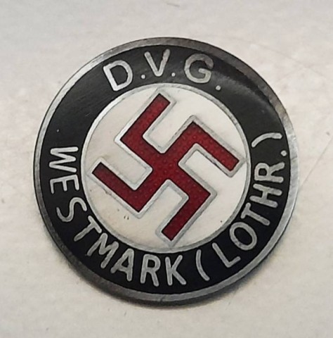 I - MILITARIA STORICA -  - DVG-NSDAP   OCCHIELLO  �D.V.G. Westmark (Lothr.)�.  W. REDO.