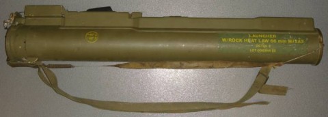 F - ARMI DISATTIVATE -  - LANCIARAZZI CONTROCARRO USA E GETTA LAW M.72 A3