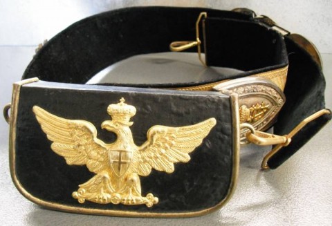 I - MILITARIA STORICA -  - BANDOLIERA ITALIANA FANTERIA