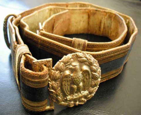 I - MILITARIA STORICA -  - CINTURONE DA PARATA M.V.S.N.