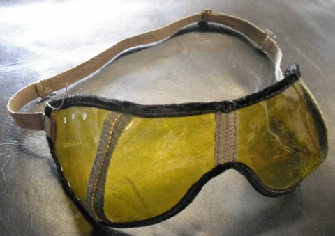 I - MILITARIA STORICA -  - WH  OCCHIALI TEDESCHI ANTI-SABBIA