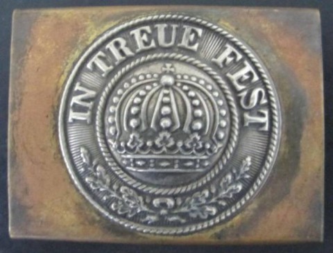 I - MILITARIA STORICA -  - FIBBIA  Bayern  �In Treue Fest�  Mod. 1887