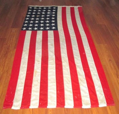 I - MILITARIA STORICA -  - USN  BANDIERA 48 STELLE