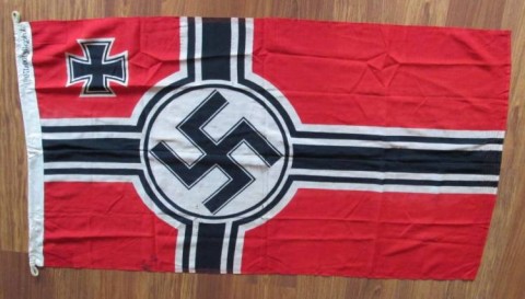 I - MILITARIA STORICA -  - BANDIERA  KM KRIEGSFLAGGE  III Mod. cm. 170X100 