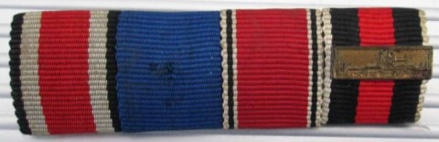 I - MILITARIA STORICA -  - WH  BARRETTA ONOREFICENZE 4 NASTRINI