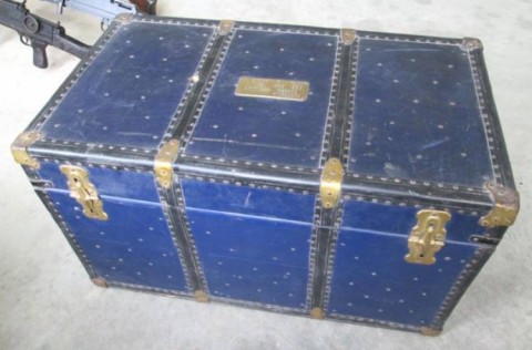 I - MILITARIA STORICA -  - REI   BAULE EFFETTI PERSONALI  CAP. GIOVANNI FARINA