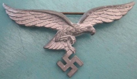 I - MILITARIA STORICA -  - AQUILA  LW  DA PETTO IN METALLO