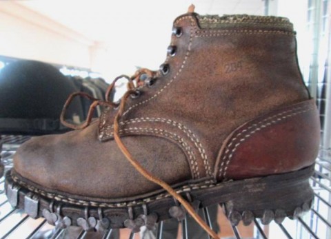 I - MILITARIA STORICA -  - WH-SS  SCARPONI  GJ  I TIPO (4 FORI � 4 GANCETTI)