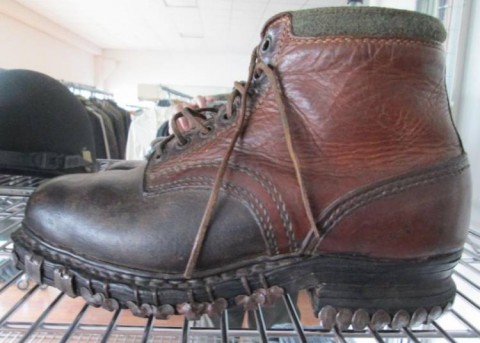 I - MILITARIA STORICA -  - WH-SS  SCARPONI  GJ  II TIPO (7 FORI)