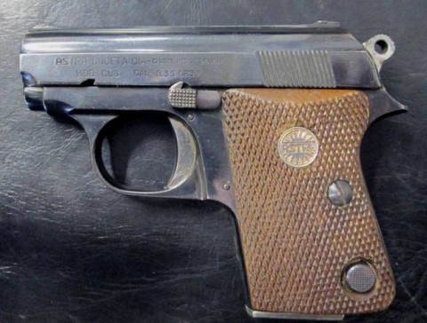 E - ARMI ATTIVE -  - PISTOLA  ASTRA CUB  Cal.6,35