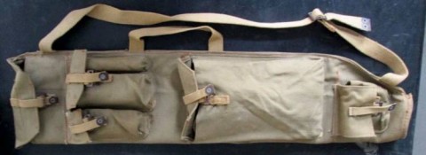 I - MILITARIA STORICA -  - GB  PORTACANNA PER  BREN + ACCESSORI PULIZIA