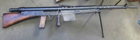 F - ARMI DISATTIVATE -  - MG CHAUCHAT M.1917 Cal.30.06  scarr.
