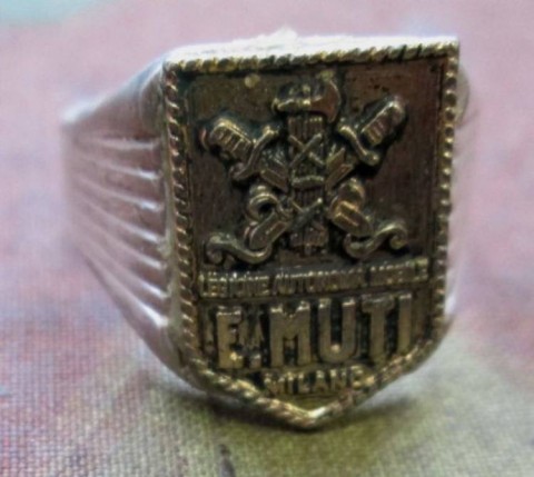 I - MILITARIA STORICA -  - ANELLO (ARG.) PRIVATO L.A.M. E. MUTI 
