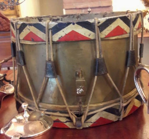 I - MILITARIA STORICA -  - TAMBURO DI GUERRA NAPOLEONE III  CON MAZZE