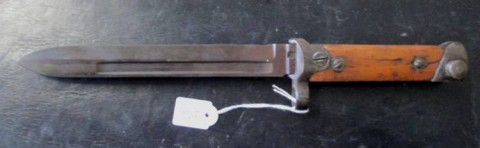 D - ARMI BIANCHE -  - BAIONETTA CARCANO �91/38 Pieghevole II Tipo (2)  s/Fodero