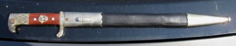 D - ARMI BIANCHE -  - BAIONETTA/DAGA POLIZEI Mod. 39/44  Tipo Lungo	ANNI �70