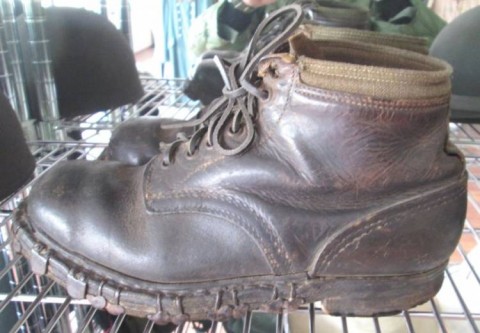 I - MILITARIA STORICA -  - WH-SS	SCARPONI  GJ  II TIPO (7 FORI)	  [1]