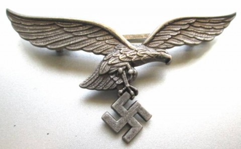 I - MILITARIA STORICA -  - COPIA  LW  AQUILA METALLO DA GIACCA/GIACCHINO