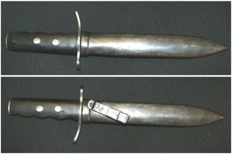 D - ARMI BIANCHE -  - PUGNALE M.V.S.N. DA MARCIA M.35 UFF.  MOTTO: Molti Nemici Molto Onore�