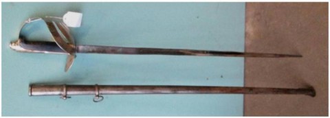 D - ARMI BIANCHE -  - REI  SPADA Uff. Cav. Mod. 73.