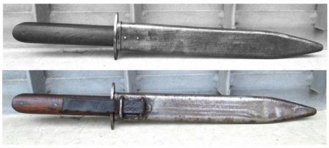 D - ARMI BIANCHE -  - PUGNALE KAMPFMESSER AUSTRIA (1)	