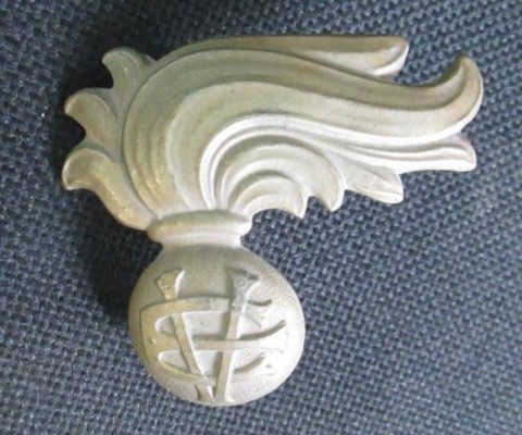 I - MILITARIA STORICA -  - FREGIO  CC REALI   A.O.I.+A.S.