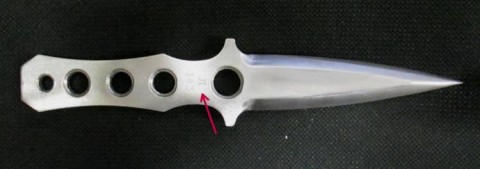 D - ARMI BIANCHE -  - PUGNALE DA LANCIO/COMBATTIMENTO G.R.U. (SPETSNAZ).