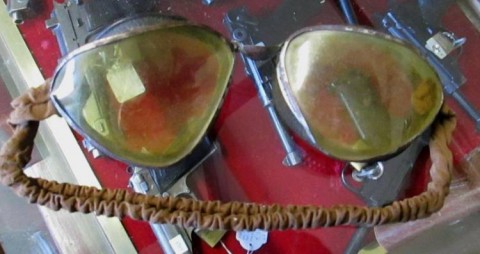 I - MILITARIA STORICA -  - REI   OCCHIALI  MOTOCICLISTA/CARRISTA MOD.42 (1).