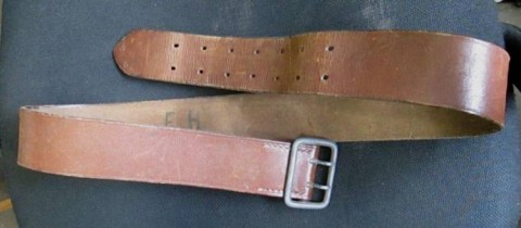 I - MILITARIA STORICA -  - NSDAP/SS  CINTURONE LEITER /UFF.  (1).