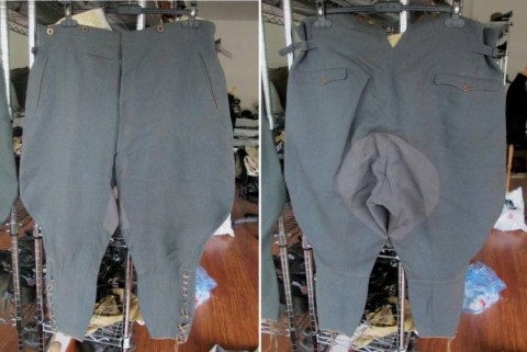 I - MILITARIA STORICA -  - W-SS  PANTALONI UFF. CAV. Lana.