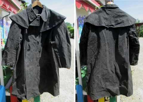 I - MILITARIA STORICA -  - REI � I GM  COMPLETO ANTIGAS GENIO TELA NERA IDROREPELLENTE.