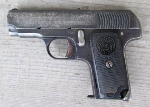 E - ARMI ATTIVE -  - PISTOLA VICTORIA  Mod. 1911  Cal 7,65.
