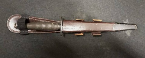 D - ARMI BIANCHE -  - PUGNALE F.S.F.K. �FAIRBAIRN� III Mod.  Impugnatura Alluminio.  1944.