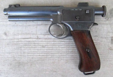 E - ARMI ATTIVE -  - PISTOLA  ROTH-STEYR Mod. 1907  CAVALLERIA.  1913.