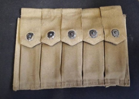 I - MILITARIA STORICA -  - GIBERNA TELA PORTACARICATORI  x THOMPSON (1).