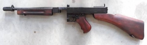 F - ARMI DISATTIVATE -  - FUCILE MITR.  THOMPSON M.1928 A1 Type 2.