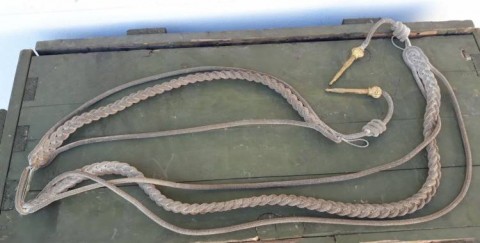 I - MILITARIA STORICA -  - REI   CORDELLINE DA PARATA DA GENERELE DEL REGIO ESERCITO.
