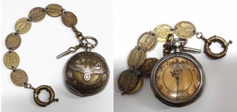 I - MILITARIA STORICA -  - OROLOGIO DEL KAISERLEITER  NSDAP  RICHARD DRAUZ.