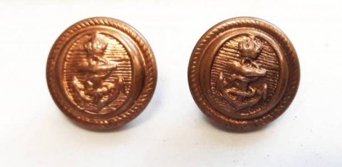 I - MILITARIA STORICA -  - RM	BOTTONI DORATI  mm.15	