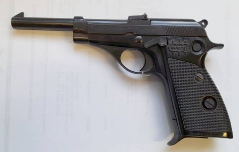 E - ARMI ATTIVE -  - PISTOLA BERETTA  M.74  �MOSSAD� CANNA LUNGA.