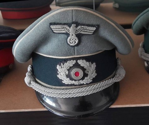 I - MILITARIA STORICA -  - HEER   SCHIRMUTZE  UFF. INFANTERIE  FREGI CANUTIGLIA.