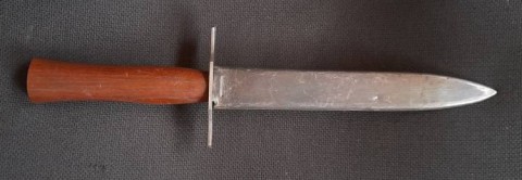 D - ARMI BIANCHE -  - KAMPFMESSER  SS  M.1916  Le Vengeur 1870  �GONON 41� .