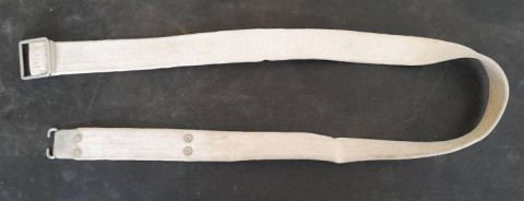 N - ESERCITO/MARINA  >1945 -  - MMI	  CINGHIA IN TELA BIANCA PER ENFIELD MKIII	.