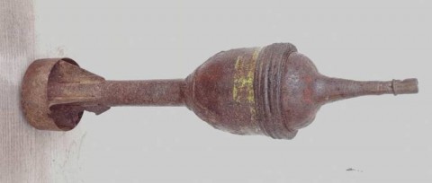 F - ARMI DISATTIVATE -  - GRANATA HEAT per P.I.A.T. (2)	