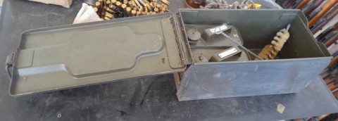 H - ACCESSORI -  - CASSETTA  PULIZIA  IN METALLO  PER FLAK 28