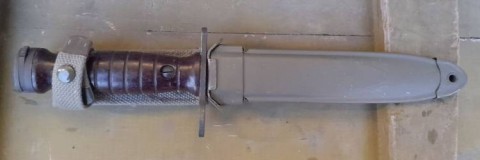 D - ARMI BIANCHE -  - BAIONETTA  M.4 x BM.59  (Nuova) 